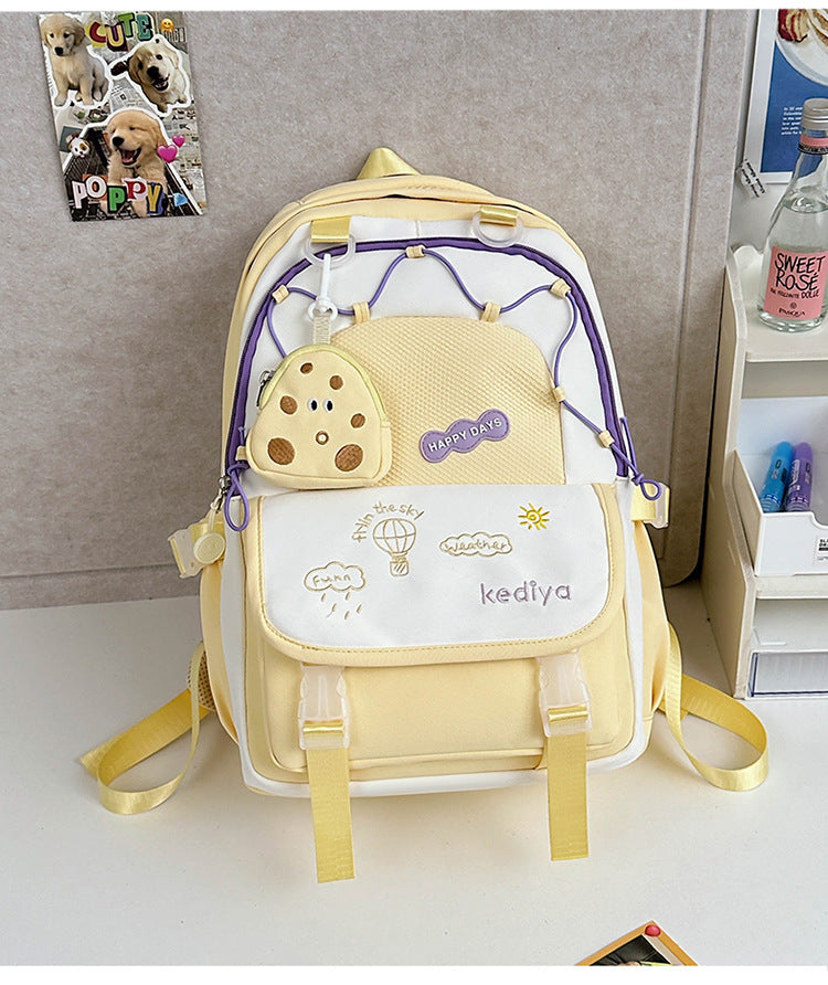 Damen Rucksack mit kreativem Motiv und multifunktionalen Fächern Nord Taschen