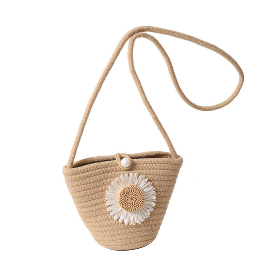 Damen Stofftasche mit floralem Design und einzigartigem Anhänger Nord Taschen