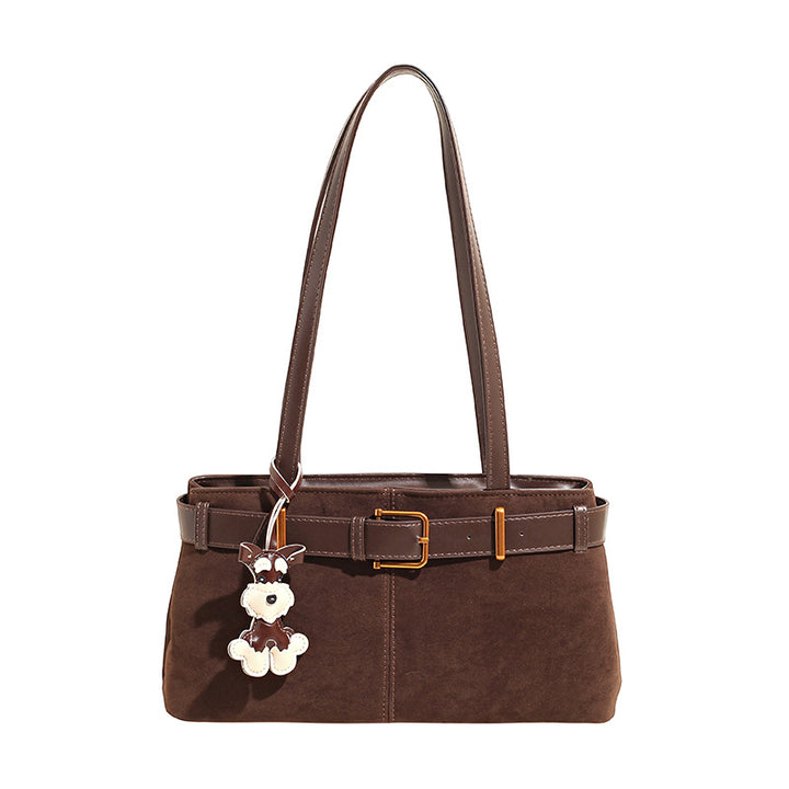 Damen Henkeltasche mit stilvollem Tieranhänger Nord Taschen
