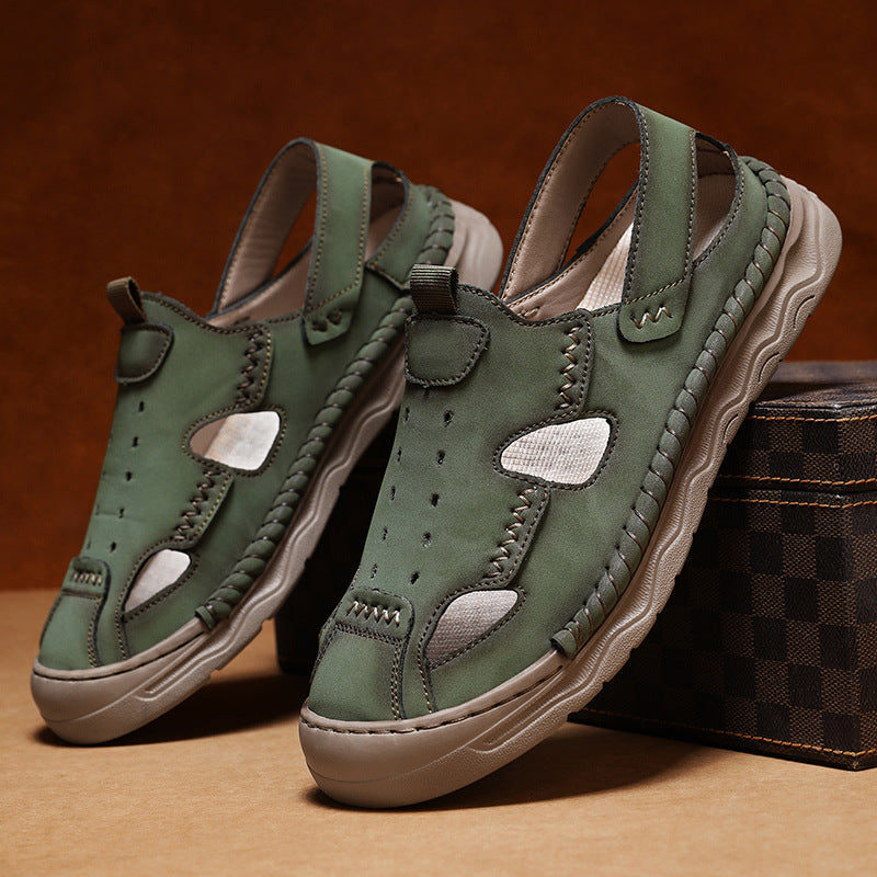 Herren Atmungsaktive Freizeit-Sandalen mit rutschfester Sohle und flexiblem Design