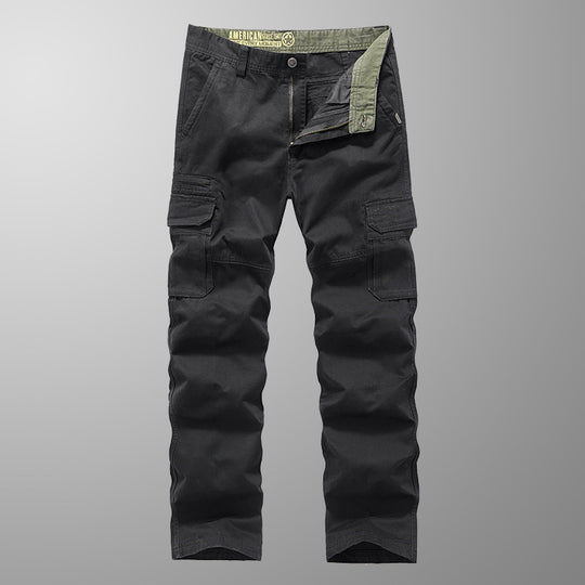 Herren Robust geschnittene Cargohose mit verstärkten Knien und Mehrfach-Taschen Nord Taschen