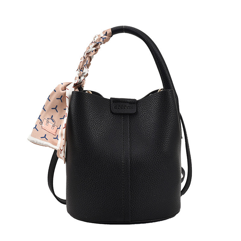 Damen Bucket Bag mit exklusivem Halstuch Nord Taschen