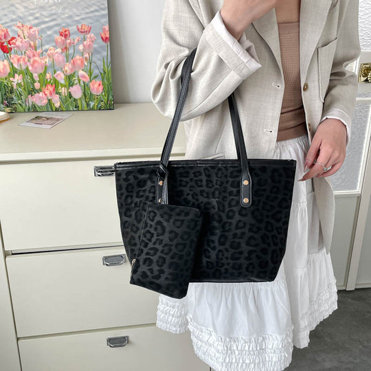 Damen elegante Shopper-Tasche mit abnehmbarem Kosmetiktäschchen Nord Taschen
