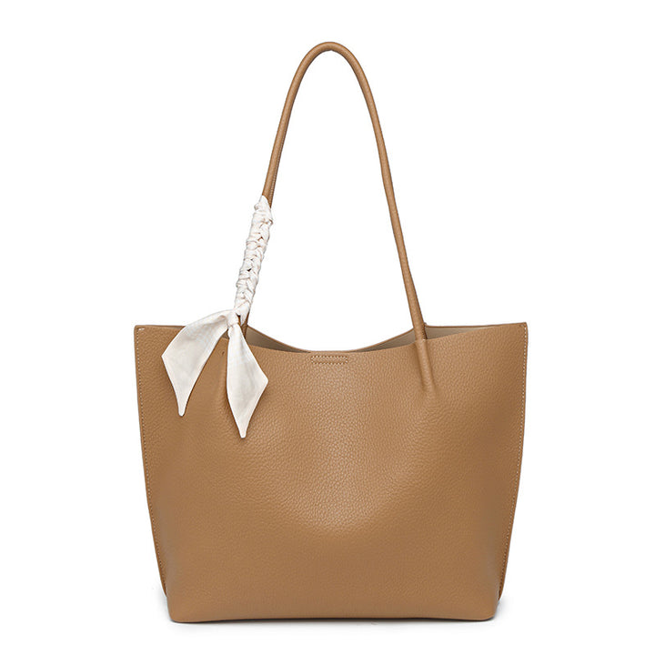 Damen Shopper-Tasche mit stilvollem Halstuch und elegantem Design Nord Taschen