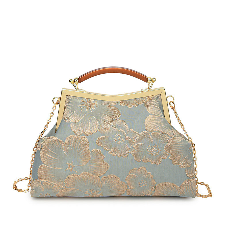 Damen elegante Umhängetasche mit floralem Design Nord Taschen