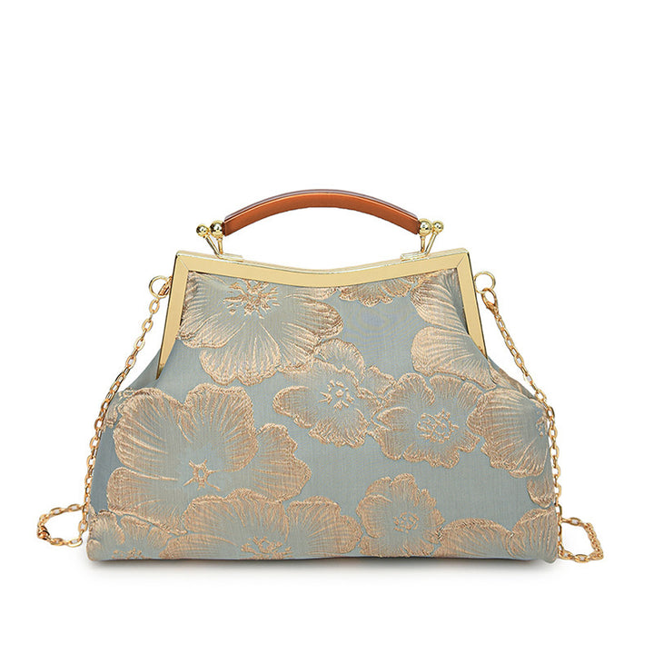 Damen elegante Umhängetasche mit floralem Design Nord Taschen