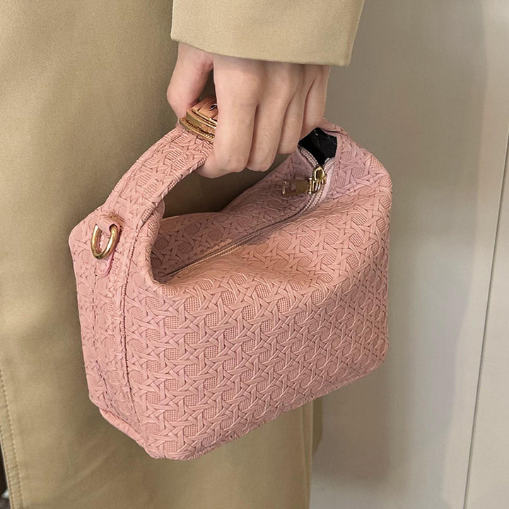 Damen strukturiertes Handtaschen-Design mit abnehmbarem Schulterriemen Nord Taschen
