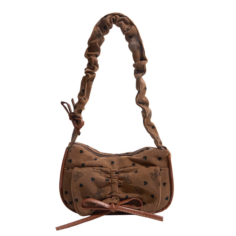 Damen modische Handtasche mit verspieltem Schleifendetail Nord Taschen