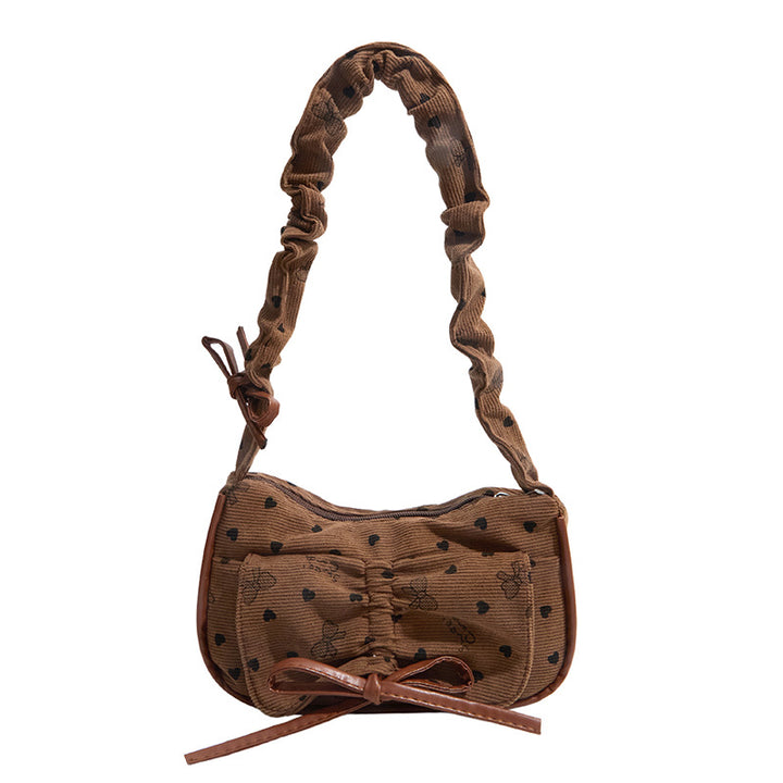 Damen modische Handtasche mit verspieltem Schleifendetail Nord Taschen