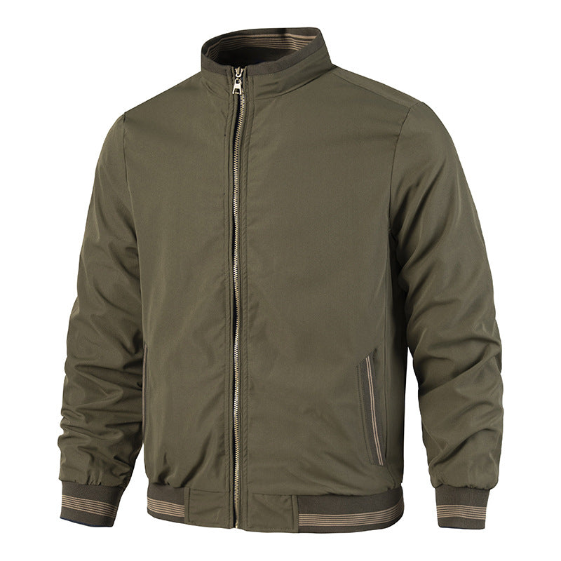 Herren Sportliche Bomberjacke mit hohen Kragen und praktischen Taschen Nord Taschen