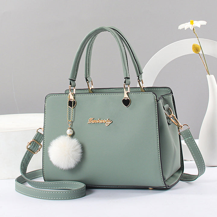 Damen hochwertige Handtasche mit abnehmbarer Quaste Nord Taschen
