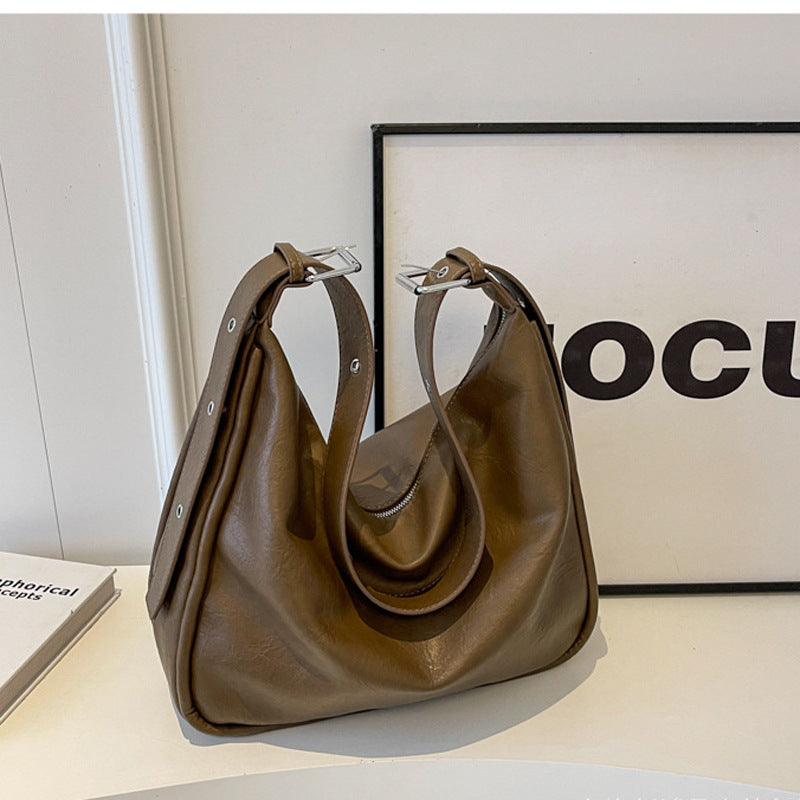 Damen Hobo-Tasche mit modernem Design und praktischen Reißverschlusstaschen Nord Taschen