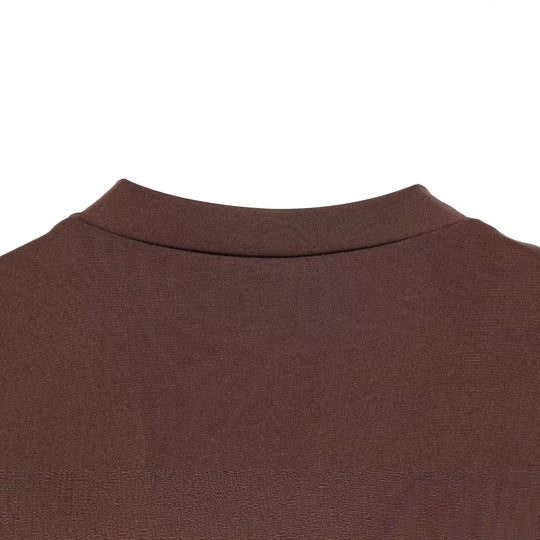Damen Body mit tiefem V‑Ausschnitt, Raffung und Metallschließe Nord Taschen