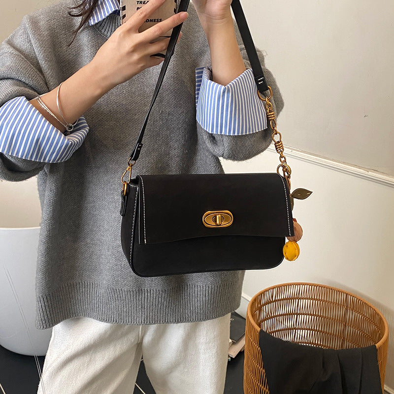 Damen elegante Umhängetasche mit abnehmbaren Anhängern Nord Taschen