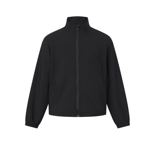 Unisex Kurz geschnittene leichte Softshelljacke mit Stehkragen und elastischen Bündchen Nord Taschen