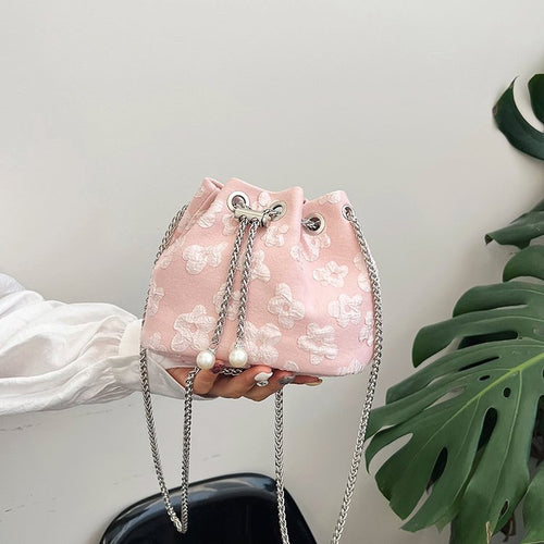 Damen praktische Umhängetasche im entzückenden Blumendesign Nord Taschen