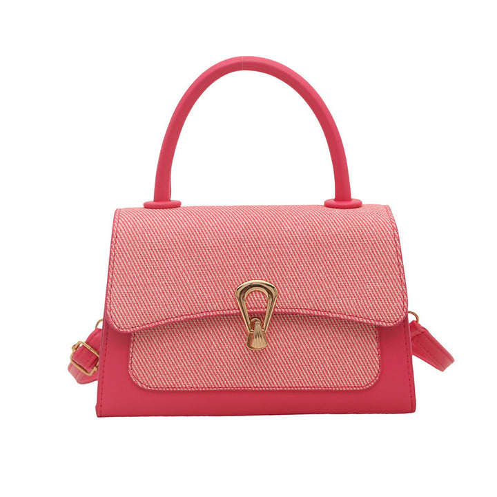 Damen elegante Handtasche mit strukturierter Oberfläche und goldenen Akzenten Nord Taschen
