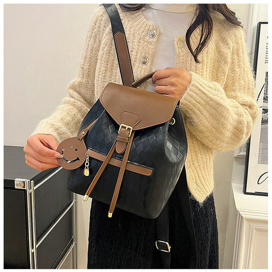 Damen modischer Rucksack mit elegantem Flechtmuster Nord Taschen