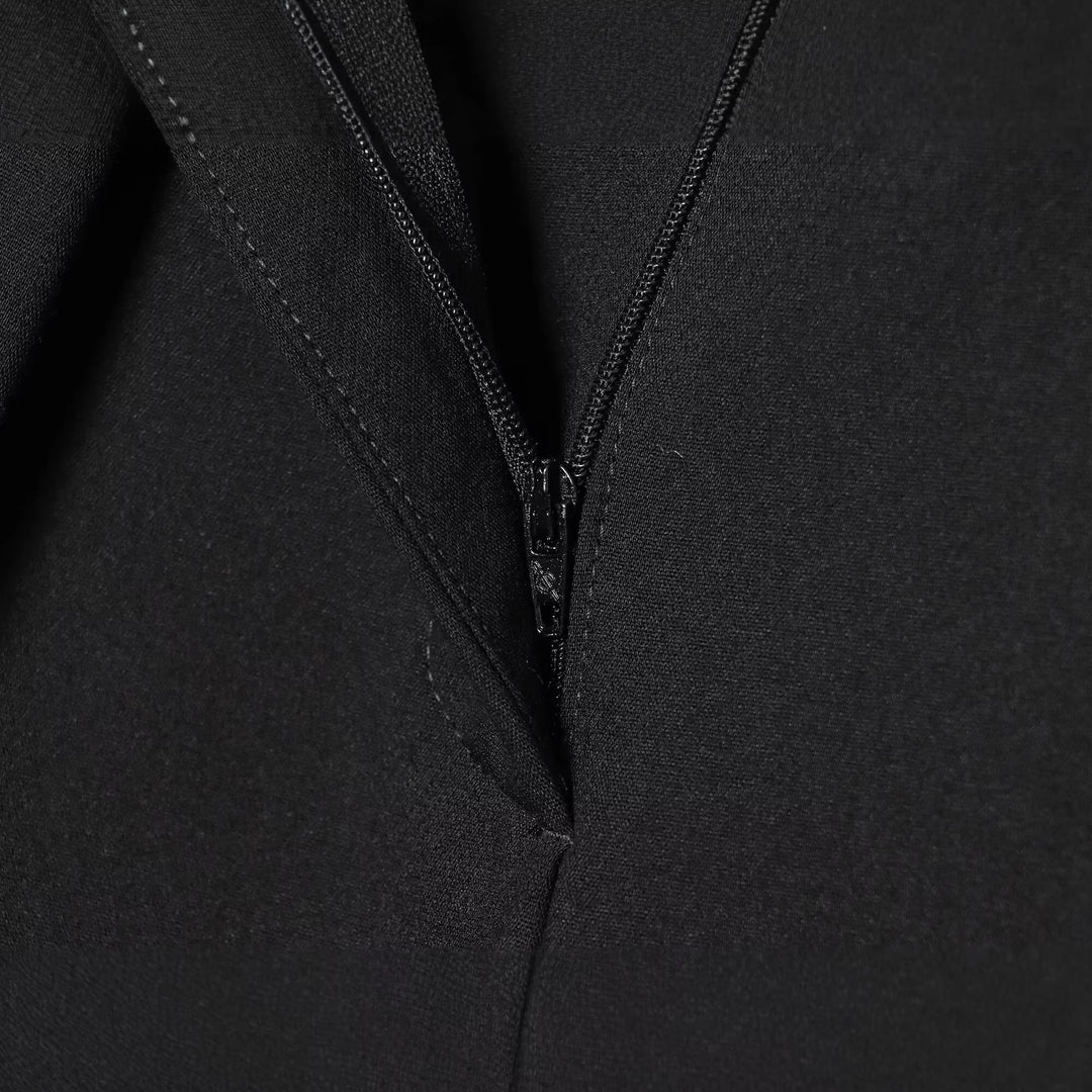 Damen Weite Bundfalten‑Hose mit hohem Bund und Drapierten Vorderfalten Nord Taschen