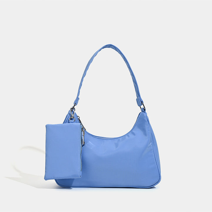 Damen Umhängetasche aus strapazierfähigem Nylon mit abnehmbarem Geldbeutel Nord Taschen