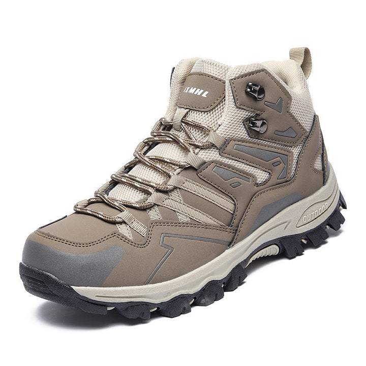 Damen Hohe Wanderstiefel mit innovativem Schnellschnürsystem und rutschfester Sohle