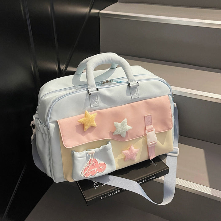 Damen multifunktionale Tragetasche mit kreativen Applikationen Nord Taschen