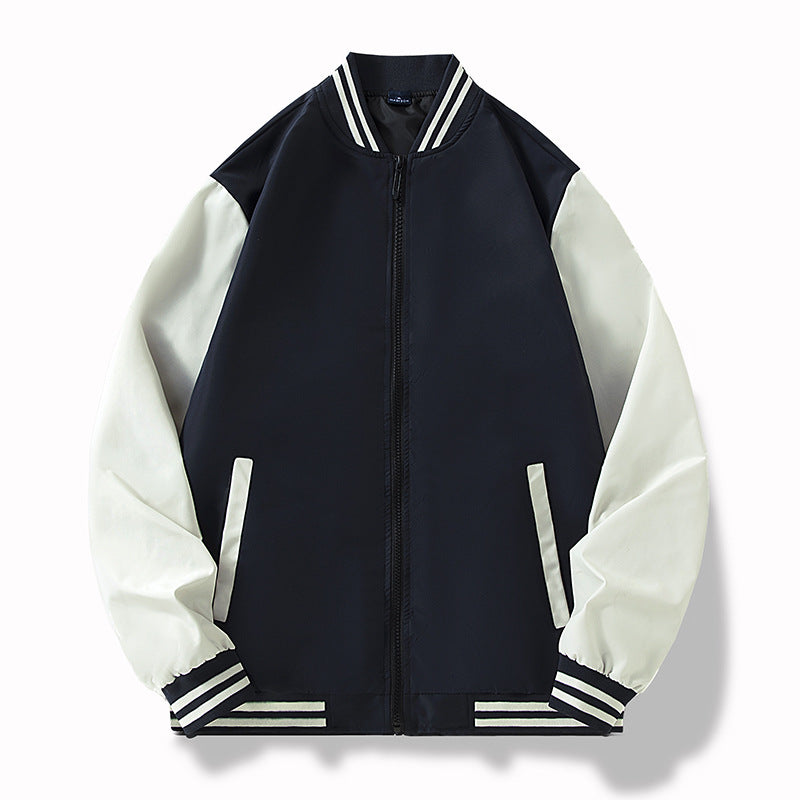 Herren Sportliche Baseballjacke Nord Taschen