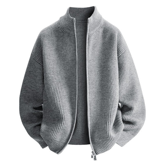 Herren Modische Strickjacke mit hohem Kragen Nord Taschen 1787964733