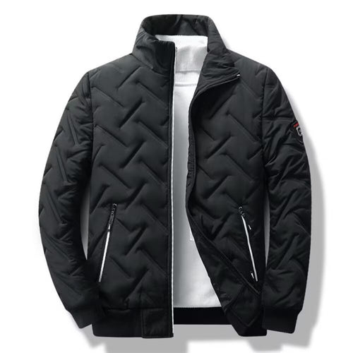 Herren Winter Steppjacke mit hochabschließendem Kragen Nord Taschen