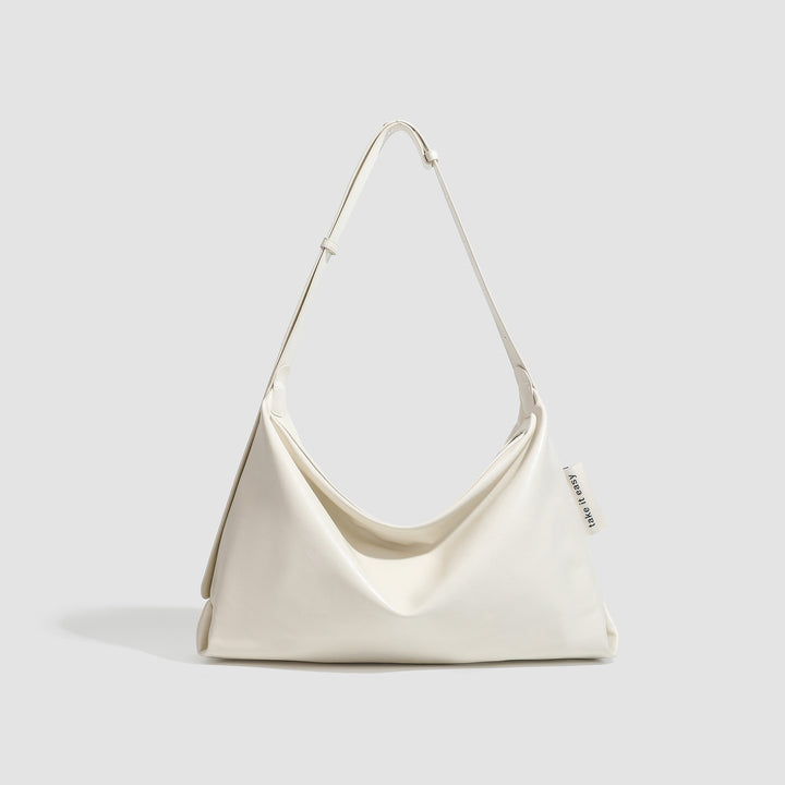 Damen Hobo-Tasche mit elegantem Kordelzug und strukturiertem Kunstleder Nord Taschen