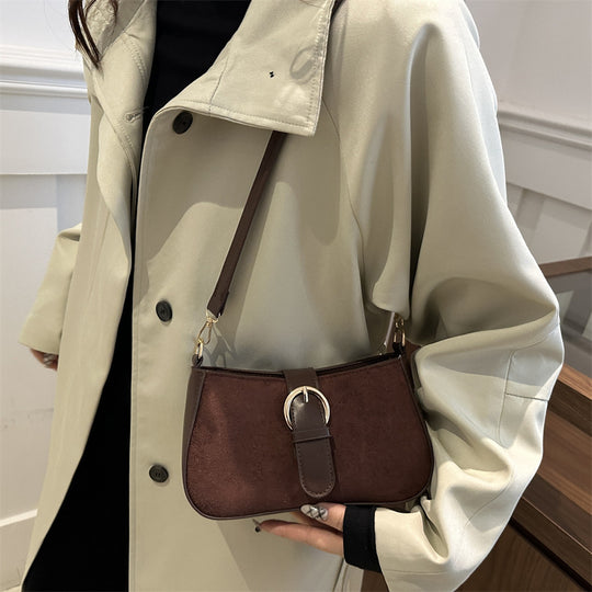 Damen Umhängetasche mit elegantem Schnallenverschluss Nord Taschen