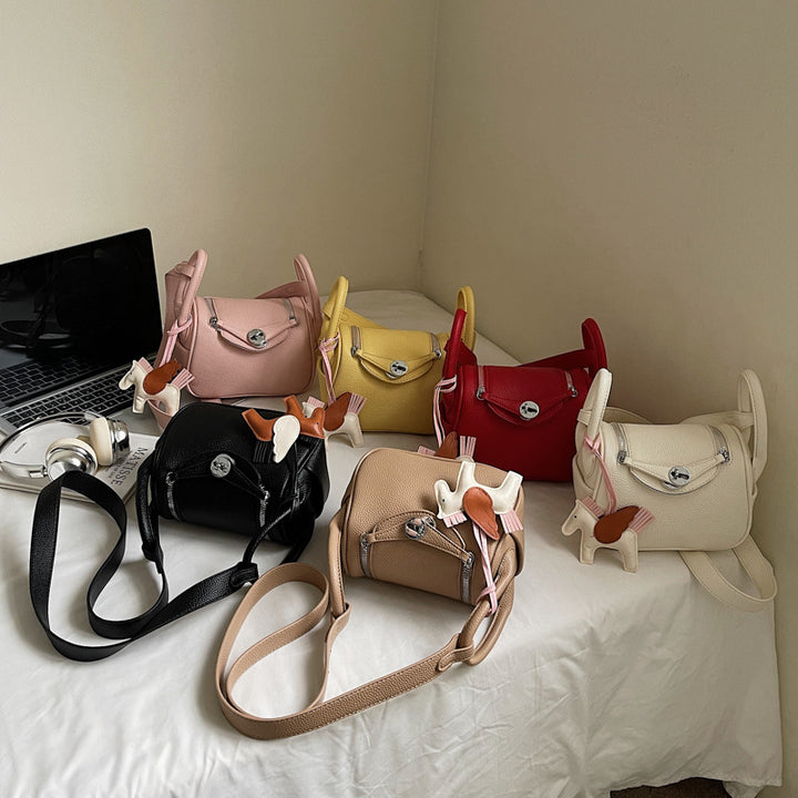 Damen Handtasche mit verspieltem Pferdemotiv Nord Taschen