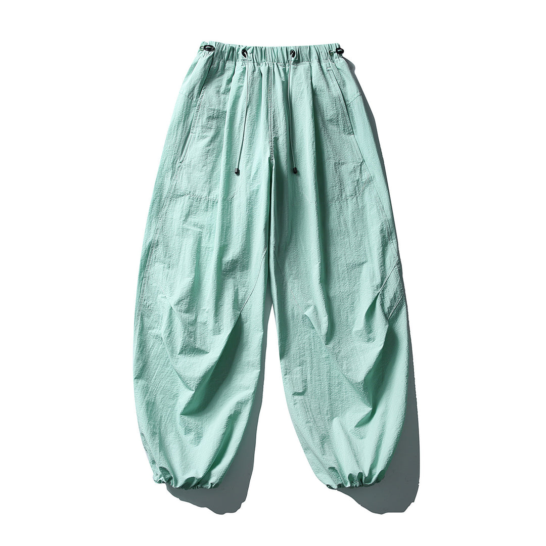 Unisex Weite Ripstop-Hose im Balloon‑Schnitt mit Tunnelzugbund und Utility‑Taschen Nord Taschen