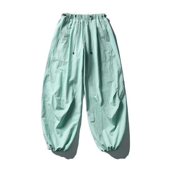 Unisex Weite Ripstop-Hose im Balloon‑Schnitt mit Tunnelzugbund und Utility‑Taschen Nord Taschen