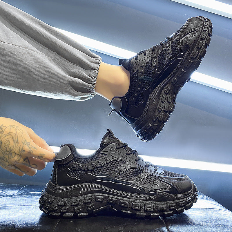 Damen Atmungsaktive Sportschuhe mit stoßdämpfender Sohle und ausgeprägtem Profil