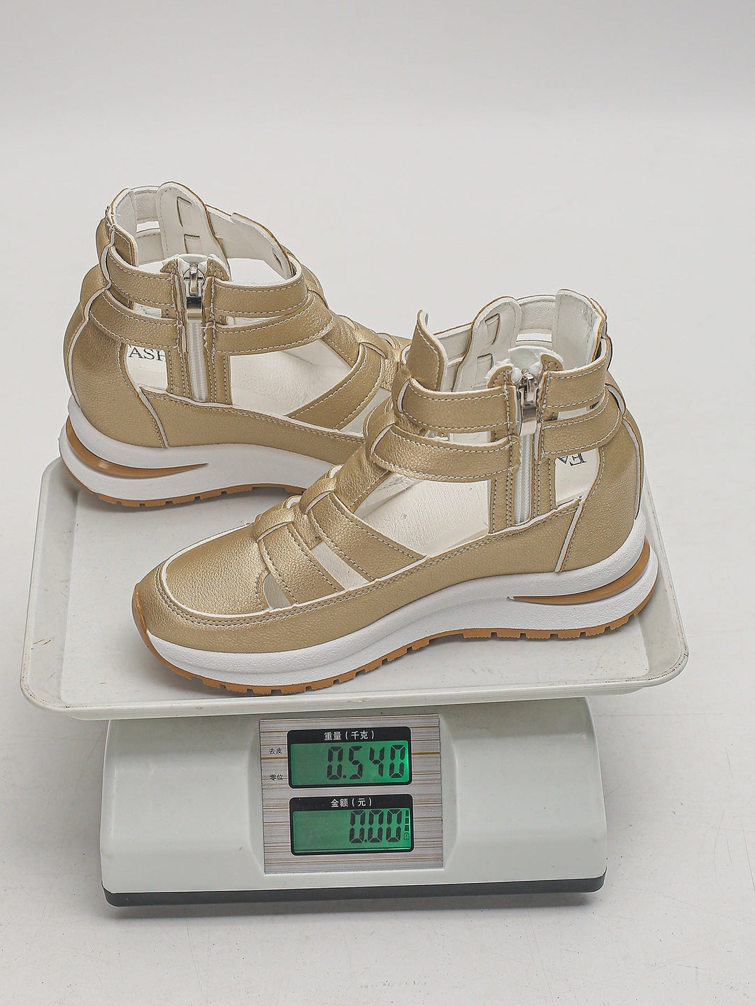 Damen sportive Sneaker-Sandalen mit atmungsaktiven Riemen und rutschfester Sohle