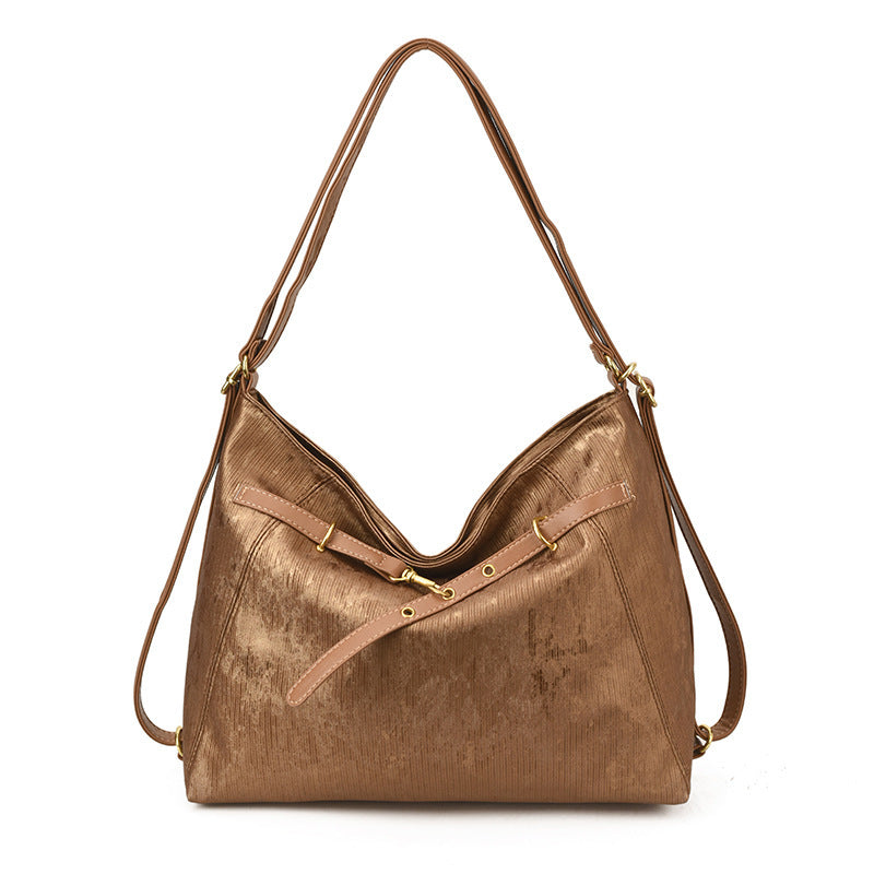 Damen schicke Schultertasche mit strukturiertem Design Nord Taschen