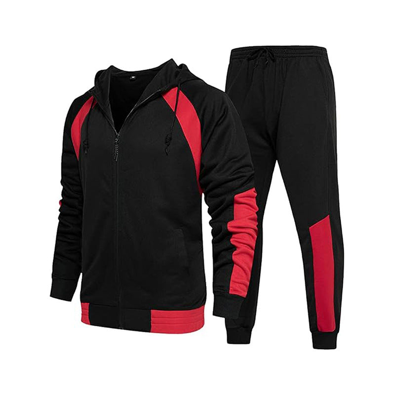 Herren sportliches Trainingsset mit hochwertigem Kapuzenoberteil und bequemen Jogginghosen Nord Taschen