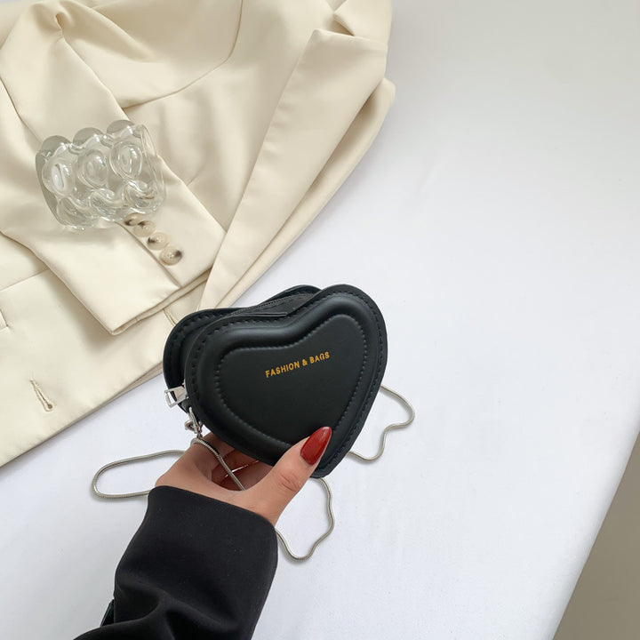 Damen Herzförmige Clutch Nord Taschen