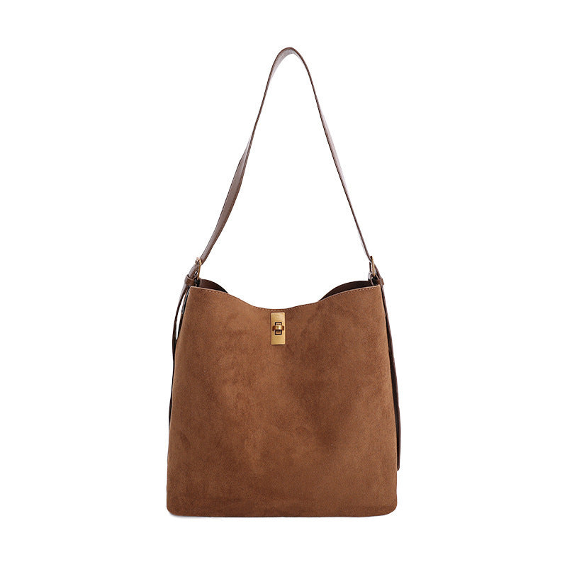 Damen schicke Hobo-Tasche mit elegantem Verschluss Nord Taschen