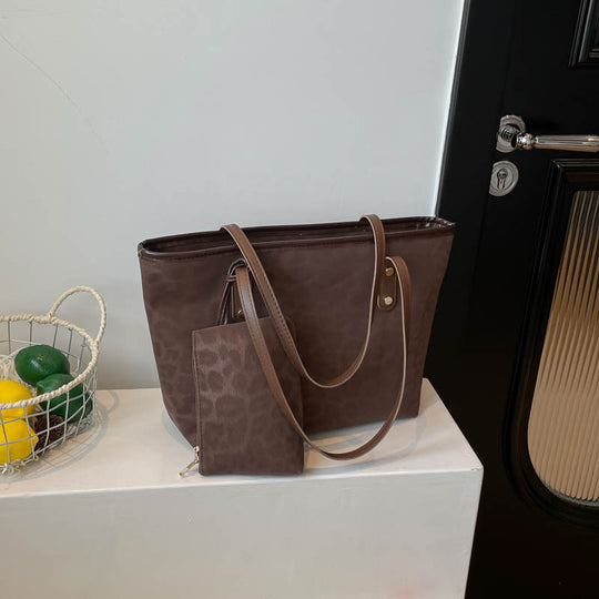 Damen elegante Shopper-Tasche mit abnehmbarem Kosmetiktäschchen Nord Taschen