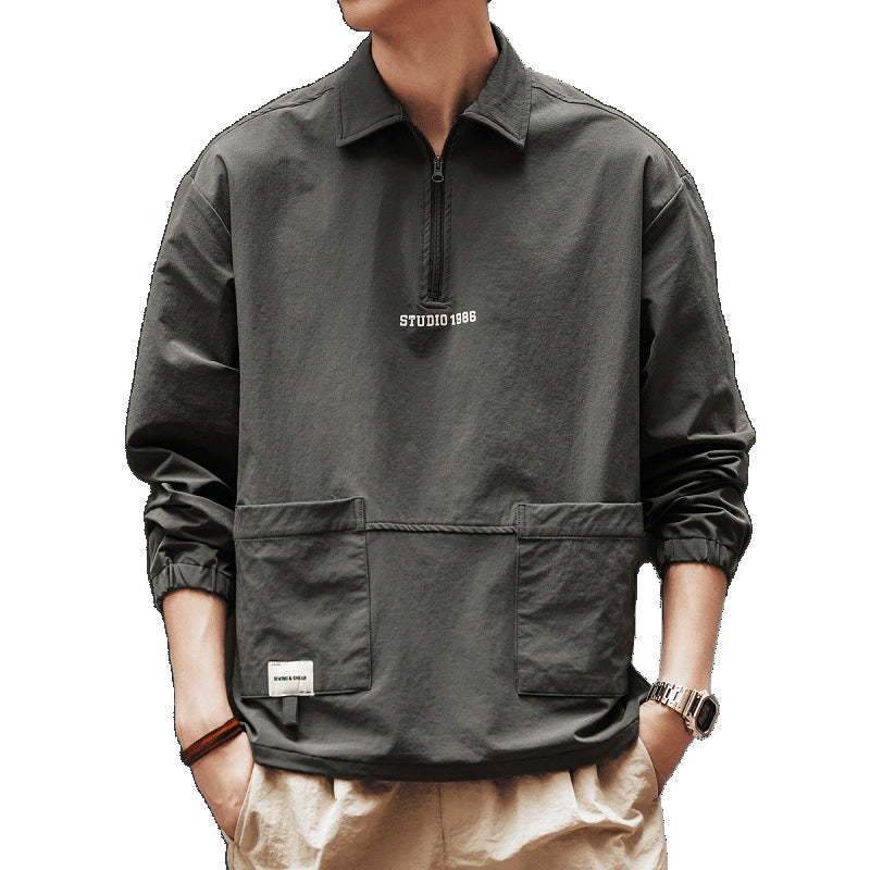 Herren Sportliches Utility-Oberteil Nord Taschen