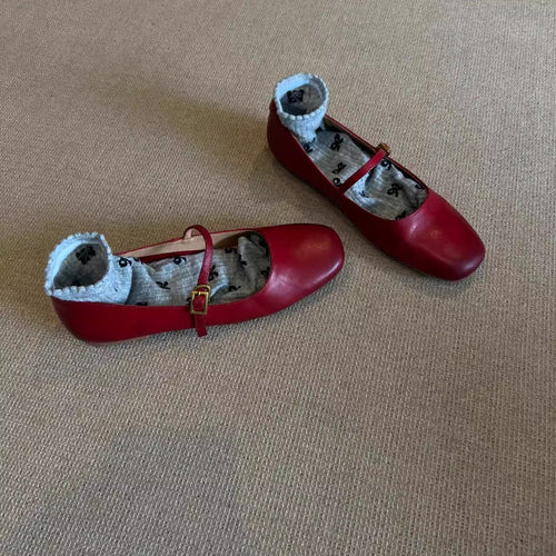 Damen elegante Mary Janes mit komfortabler Sohle und verstellbarem Riemen Avellé
