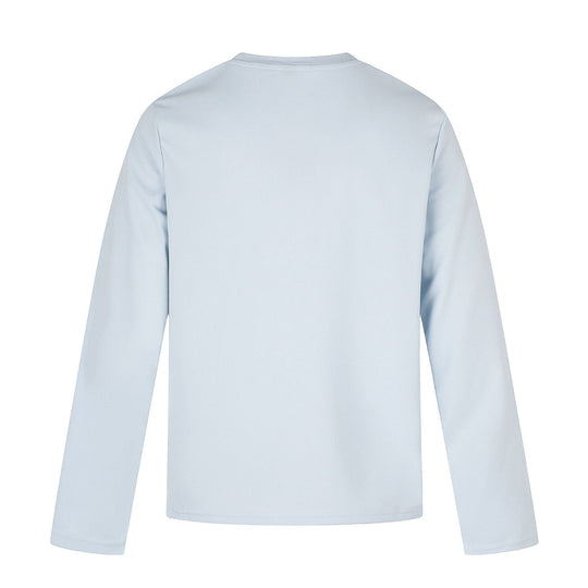 Damen Langärmliges Rundhals-Shirt mit dekorativem Print Nord Taschen
