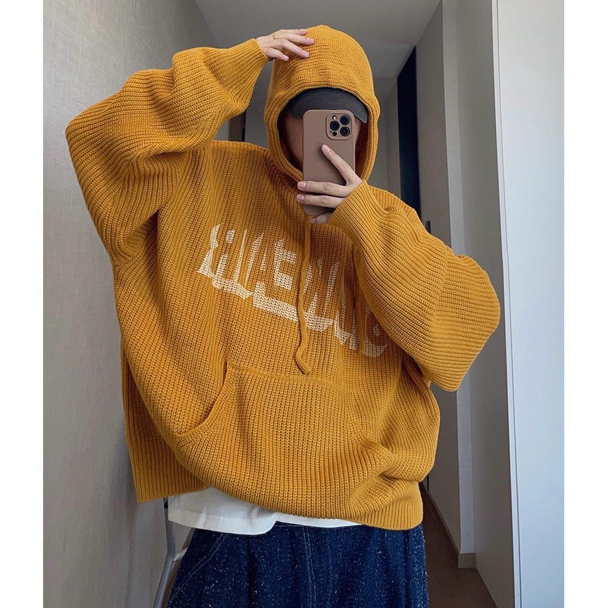 Damen Komfortabler oversized Hoodie mit grafischem Schriftzug Nord Taschen