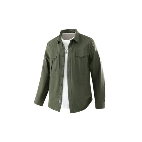 Herren Praktisches Outdoor-Hemd mit vielen Taschen Nord Taschen