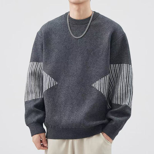 Herren Strickpullover Nord Taschen
