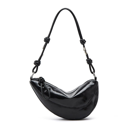 Damen Hobo-Tasche mit elegantem geschwungenem Design und verstellbarem Schulterriemen Nord Taschen