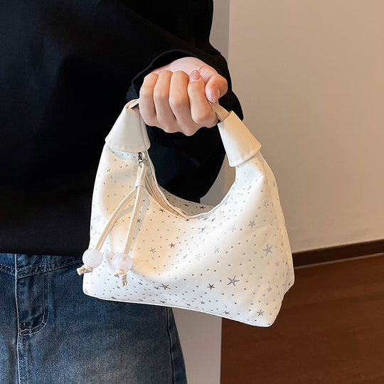 Damen Hobo-Tasche mit funkelndem Sternenmuster Nord Taschen
