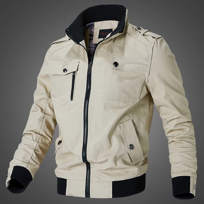 Herren modische Utility-Jacke Nord Taschen